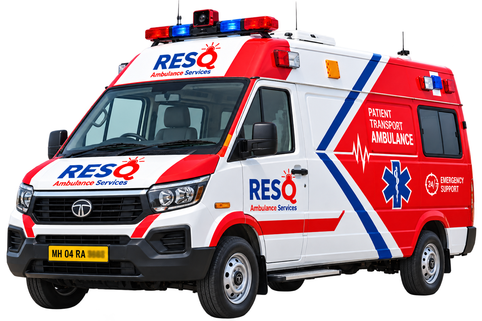 RESQ ambulance vehicle